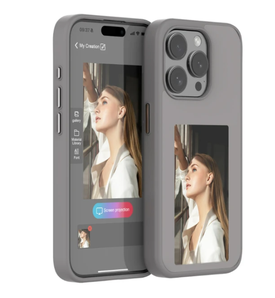 SnapCase™- E-Ink phone case